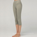 Logo personnalisé Nouveau style Sports Gym Pantalon Cropped Women Yoga Running Fitness Pantal